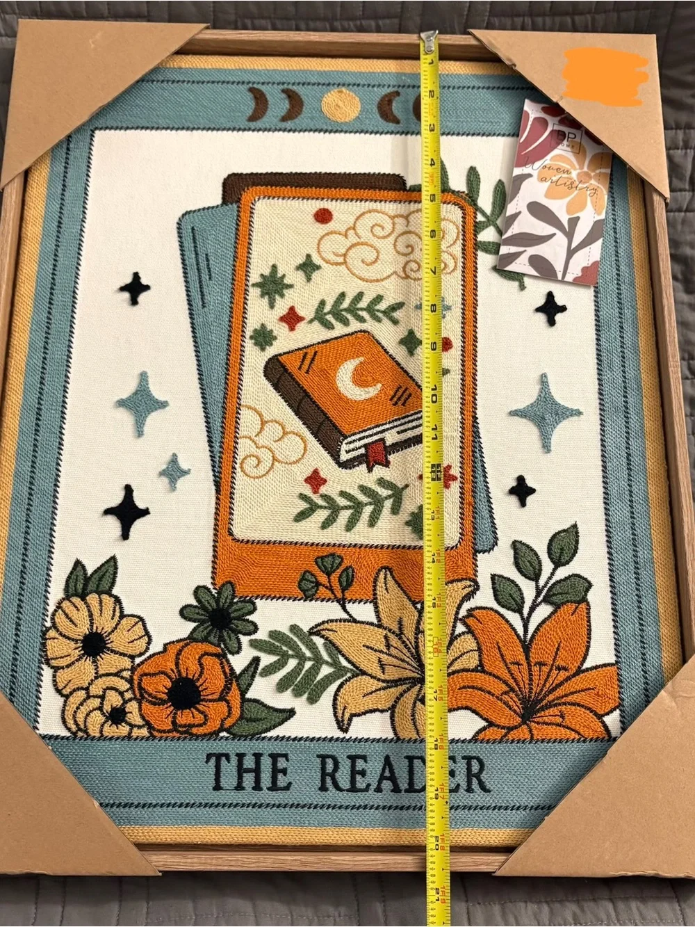 BP Home Textile Embroidery Woven Wall Art Tarot Card The Reader Decor 17